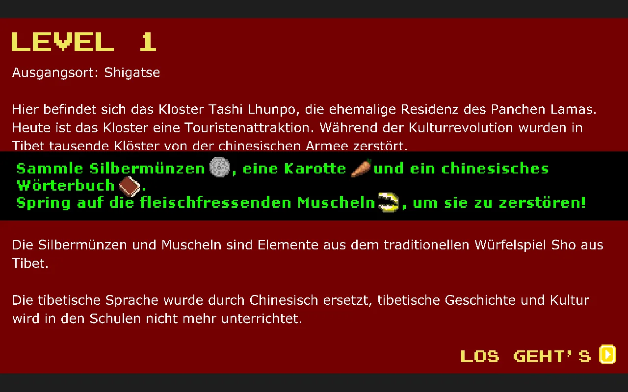 NYIMA: Einführung zu Level 1 in Shigatse