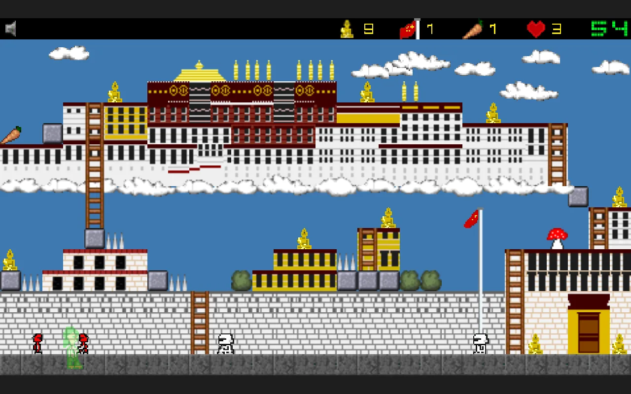 NYIMA: Level 2 vor dem Potala-Palast in Lhasa